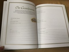 Our Family Tree ~ A Keepsake Book ~ Generations ~ Weddings ~ Hobbies ~ 76 pp.