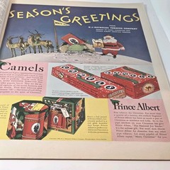 Vtg McCalls’s Mag Jan. 1936 30s Color Ads Fashion Plates Homes Nostalgia READ