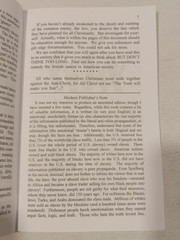 Who Brought the Slaves to America? (Jews Did) by Walter White SB