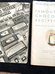 Vintage Bakers Famous Chocolate Recipes 1936 Cookbook