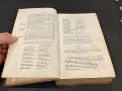 Antique 1835 PUBLIC STATUTE LAWS OF THE STATE OF CONNECTICUT GENERAL ASSEMBLY