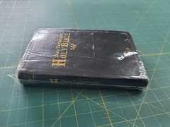 Holy Bible KJV Mini Pocket Size Authentic King James Version Red Letter Edition