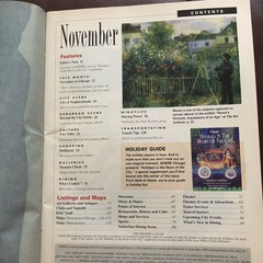 Vintage Chicago Magazine “Where” 130 Pages Shop Dine Ads Maps Booklet 1997