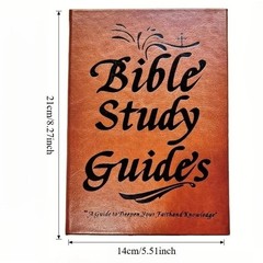 66-Page Bible Study Guide Journal Devotional Notebook Prayer Scripture Planner