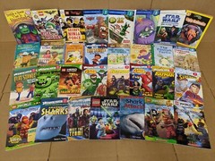 Lot of 10 Level 2 BOOKS FOR BOYS~RL~Ready to-I Can Step into Learn Read – RANDOM