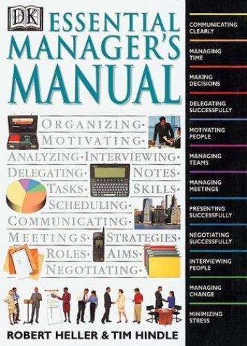 Essential Managers Manual – hardcover, Robert Heller, 9780789435194