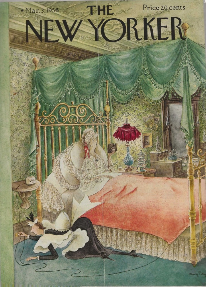 The New Yorker March 3, 1956 Mary Petty FRONT COVER ONLY