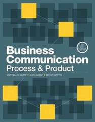 Business Communication: Process & Product: Brief Mary Guffey