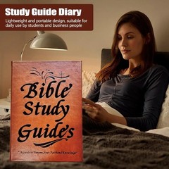 66-Page Bible Study Guide Journal Devotional Notebook Prayer Scripture Planner