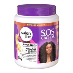 Salon Line – SOS Cachos Super Oleos – Ativador de Cachos 1Kg (35.27 Oz)