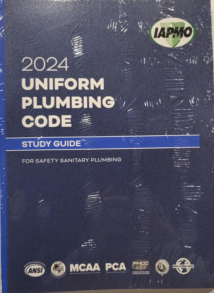 2024 uniform plumbing code study guide