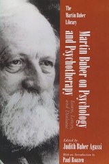 Martin Buber on Psychology and Psychotherapy, Agassi, (EDT) 9780815605966 New-,