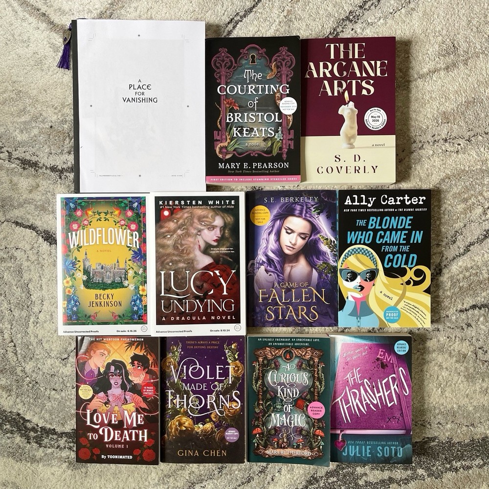 Fantasy/Romance/YA ARC Bundle Advance Reader Copy Julie Soto Ally Carter