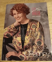 Vintage JCPenney Liz Baker Winter 1991 Catalog 36 Pages