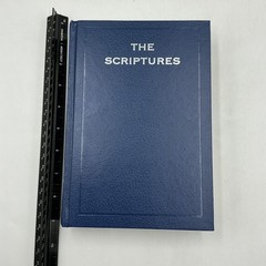 Vintage THE SCRIPTURES Institute For Scripture Research Hardcover 2000 Blue