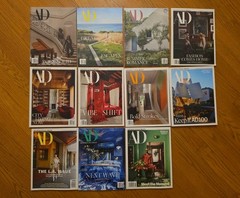NEW UNREAD AD Architectural Digest Magazines Lot of 11: May 2025 – May 2026