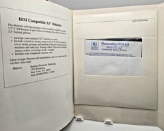 Harnessing DOS 6.0 – Fantastic Condition With Sealed 5.25″ Floppy Diskette!
