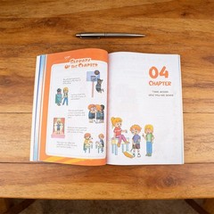 LEADER SHIP ENLIGHTENMENT Comic Book Kids Communication Leadership English