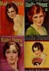 Radio Digest – Tabloid Stars Radio Shows – 290 Old Magazines (1922-1933) on DVD