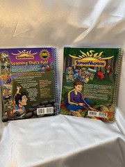 SET of 2 Summer Vacation Fifth & Sixth Grade Workbooks Activity Book