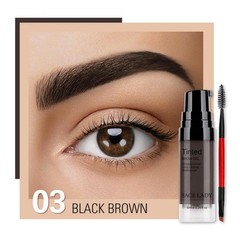 SACE LADY 3D Eyebrow Gel Long Lasting 0.2 Fl Oz (Pack of 1), 03 BLACK BROWN