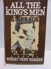 All the King’s Men – Paperback By Warren, Robert Penn – GOOD