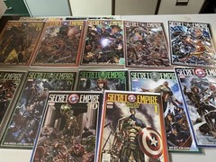 Marvel secret empire complete run #0-10 plus omega bagged and boarded hydra cap