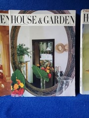 House & Garden Magazine Lot of 5 1984-1985 Interior Design Home Decor Vintage