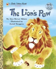 The Lion’s Paw (Little Golden Book) – Hardcover – VERY GOOD