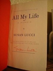 Susan Lucci – All My Life – SIGNED 1st Edition – HC/DJ