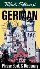 Rick Steves German Phrase Book and Dictionary – Paperback – GOOD