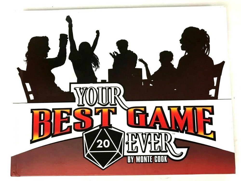 New Your Best Game Ever by Monte Cook (2019, Hardcover) – Tool Book for Games