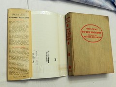 1936, THIS WAY TO THE BIG SHOW: .. DEXTER FELLOWS by D Fellows, HBw/dj 1s SIGNED