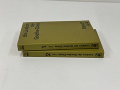 Band 1 2 DTV-LEXIKON DER GOETHE-ZITATE Deutscher Taschenbuch Verlag Book Lot