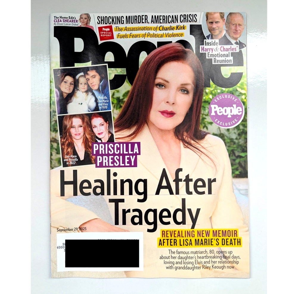 People Magazine – September 29, 2025 – Priscilla Presley