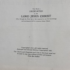 Clarence Larkin Dispensational Truth Hardcover Illustrated 1920 Christianity