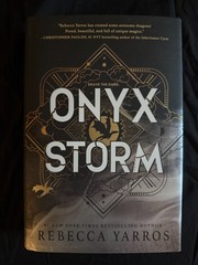 Onyx Storm Rebecca Yarros Hardcover
