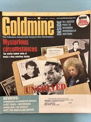 LOT OF 7 GOLDMINE MAGAZINES. ALL FROM YEAR 2008, BIWEEKLY MAGAZINE ISSUES.