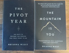 Brianna Wiest Paperback Lot of 2 Pivot Year The Mountain Is You