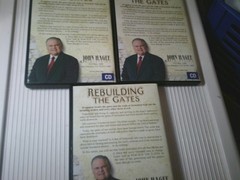REBUILDING THE GATES Vol. 1 ,2.3 CDS AUDIO BOOK 9 DISCS by John Hagee HTF