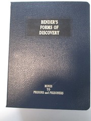Benders Forms of Discovery Vol 7 Interrogatories Law Statute Book Reference