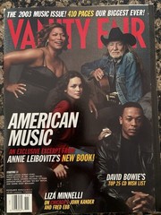 Vanity Fair Magazine American Music The 2003 Music Issue 510 Pages