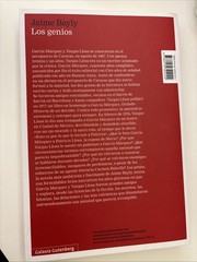 Los Genios SC 2023 By Jaime Bayly Signed EUC in Spanish