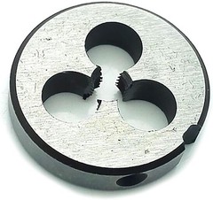 HSS 4mm x 0.7 Metric Die Right Hand Thread M4 x 0.7mm Pitch x 0.7mm, Silver
