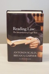 Reading Law by Antonin Scalia and Bryan A. Garner 2012 Signed 1st Printing HC DJ
