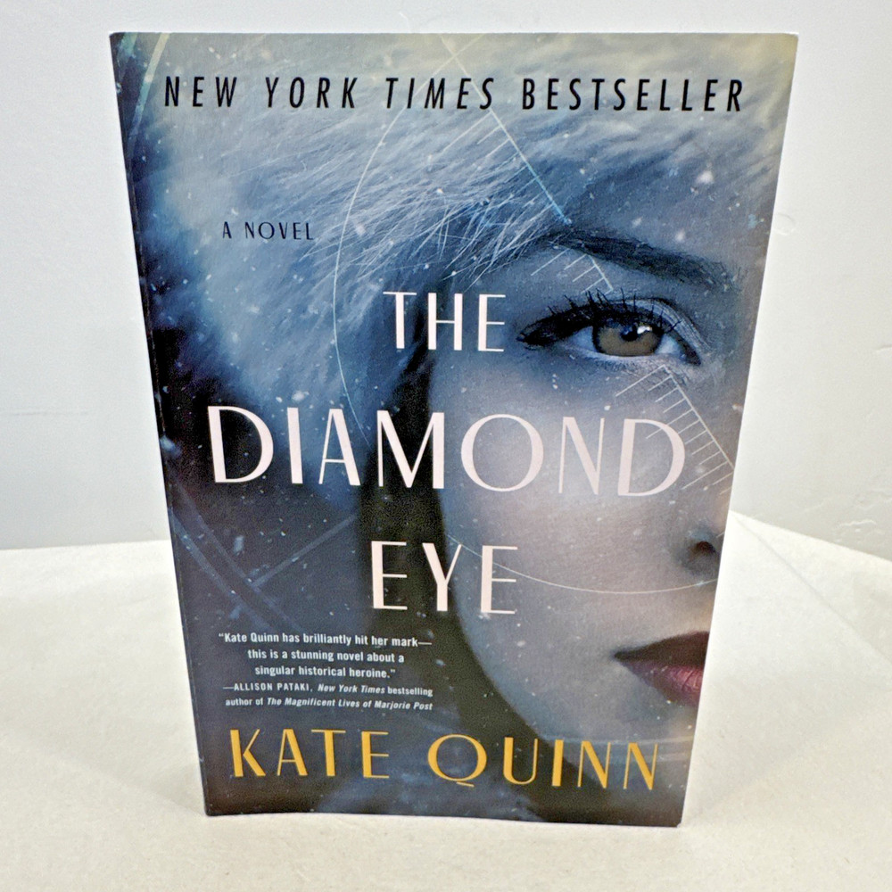 The Diamond Eye by Kate Quinn Novel Pre-owned Very Good Condition 434 Pgs Trade