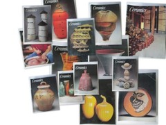 Ceramics Monthly magazine issues your choice $5.99 + flat Shipping
