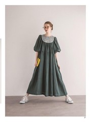Sewing Pattern Book Linen Cotton Clothing Comfortable Daily Wardrobe Style Japan