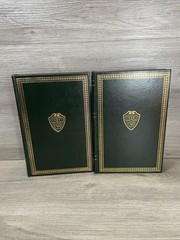 Plato and Plutarch The Harvard Classics 1969 Edition HC Hunter Green Gold Trim