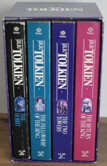 J.R.R. Tolkien, The Hobbit and the Lord of The Rings Trilogy Box Set, SC/TPB/VGC
